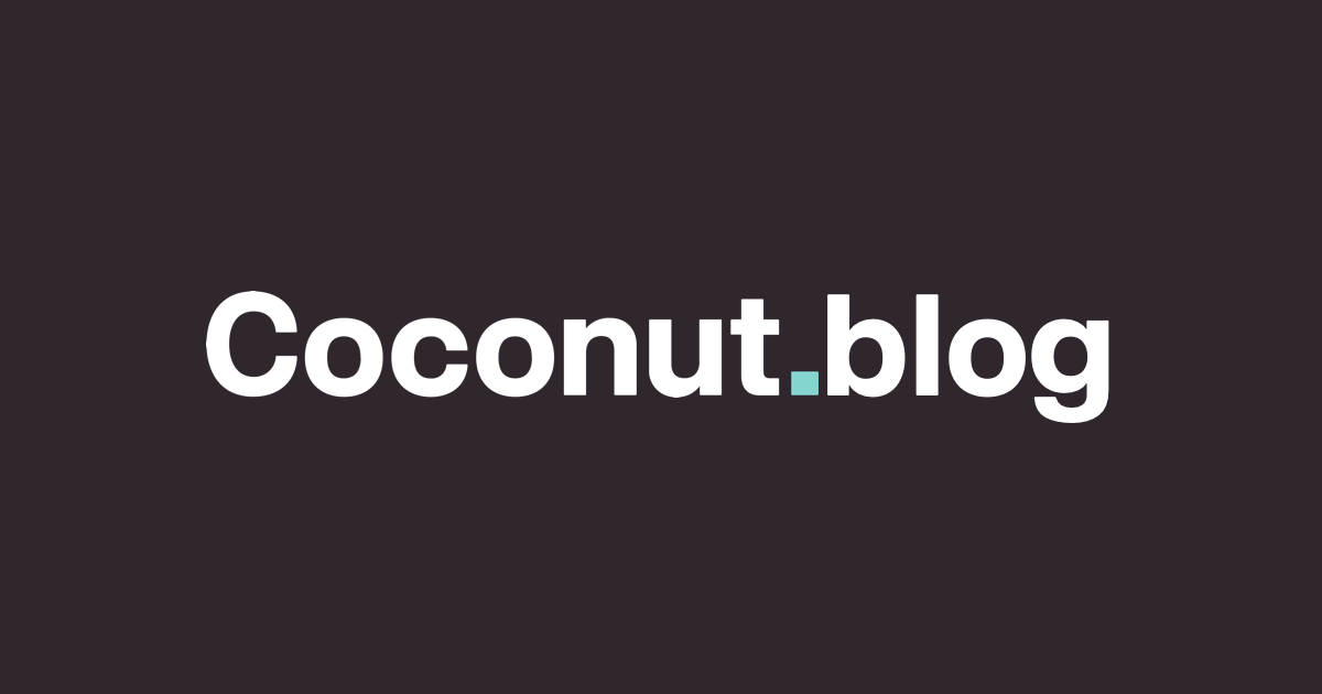 Coconut Blog